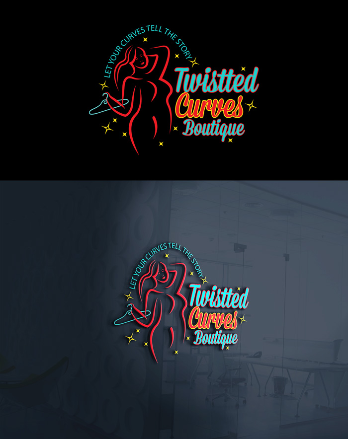Logo Design by victor2 for Twistted Curves | Design: #24740828