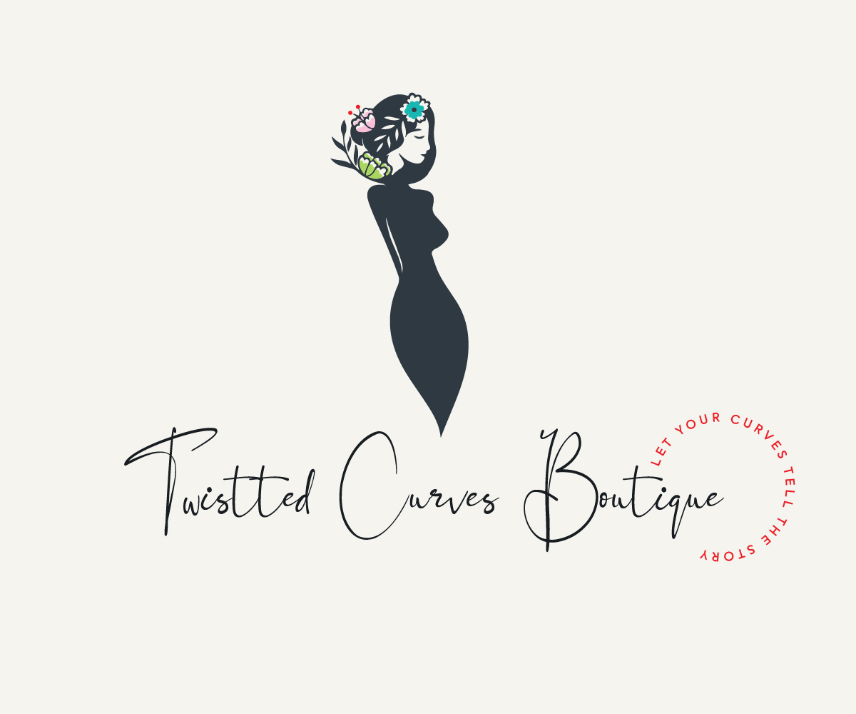 Logo Design by Allen Designs for Twistted Curves | Design #24678014