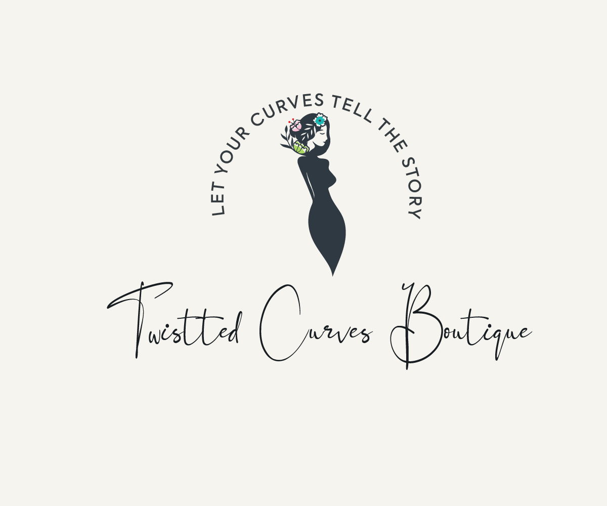 Logo Design by Allen Designs for Twistted Curves | Design #24678072