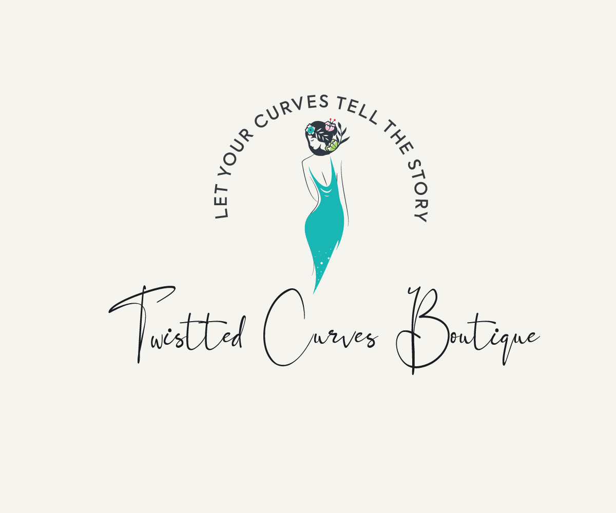 Logo Design by Allen Designs for Twistted Curves | Design #24679874