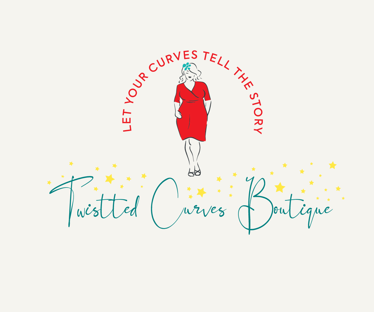 Logo Design by Allen Designs for Twistted Curves | Design #24691042
