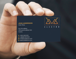 Design de Carte de Visite par Verified artistry pour AVA Electro AB | Design : #24663036