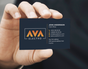Design de Carte de Visite par Verified artistry pour AVA Electro AB | Design : #24663039