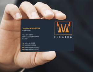 Design de Carte de Visite par Verified artistry pour AVA Electro AB | Design : #24663042