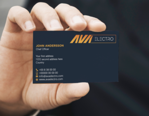 Design de Carte de Visite par Verified artistry pour AVA Electro AB | Design : #24663044