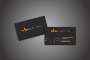 Business Card Design by P Dave for AVA Electro AB | Design #24671510