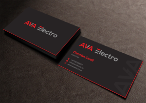 Design de Carte de Visite par Musa. A pour AVA Electro AB | Design : #24670150