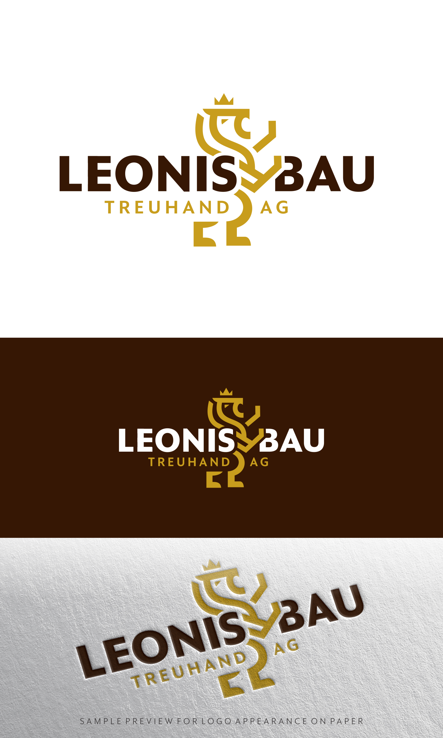Logo Design by Gigih Rudya for Leonis Bau Treuhand AG | Design #24720874