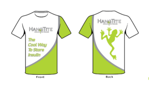 Diabetic Product Manufacturer Trying To Offer Customers Cool Tees | Diseño de Camiseta por NILDesigns
