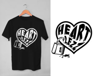 HEARTLEZZ  clothing  company | Diseño de Camiseta por Malik 11