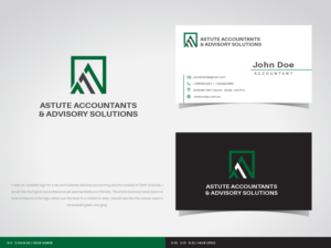 Astute Accountants & Advisory Solutions | Logo Design by dharlan