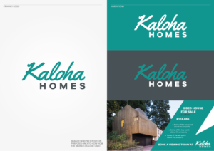 Logo Design by CZP for Kaloha Homes | Design: #24680613