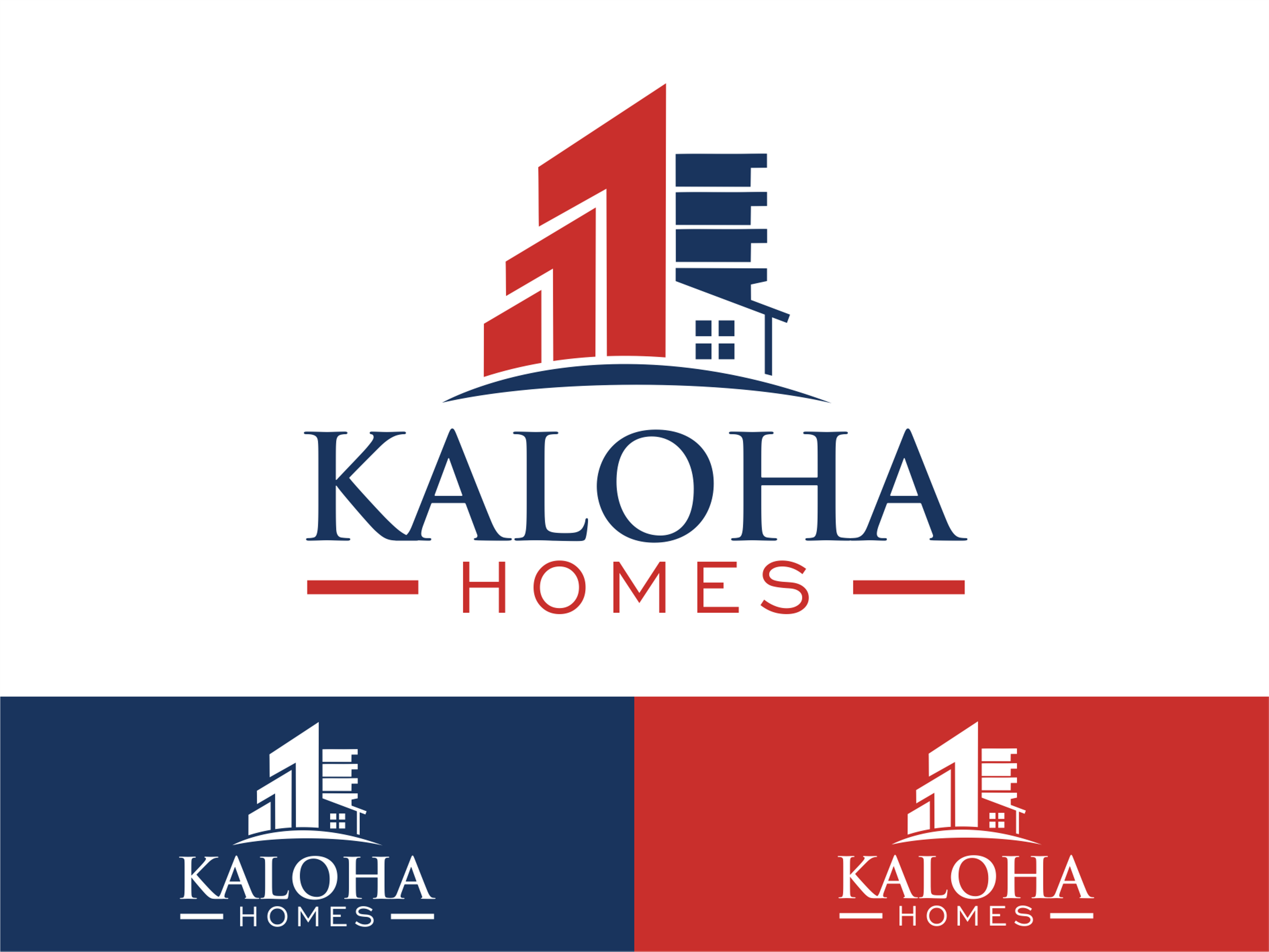 Logo-Design von Dr.Z für Kaloha Homes | Design #24665052