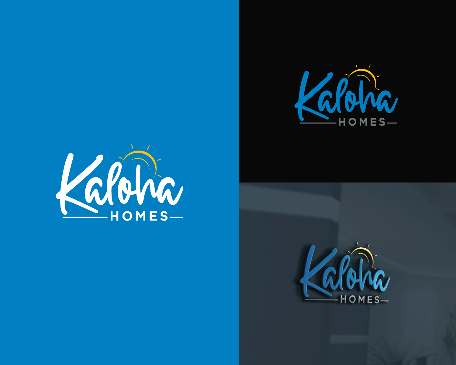 Logo Design by Atec for Kaloha Homes | Design #24671603