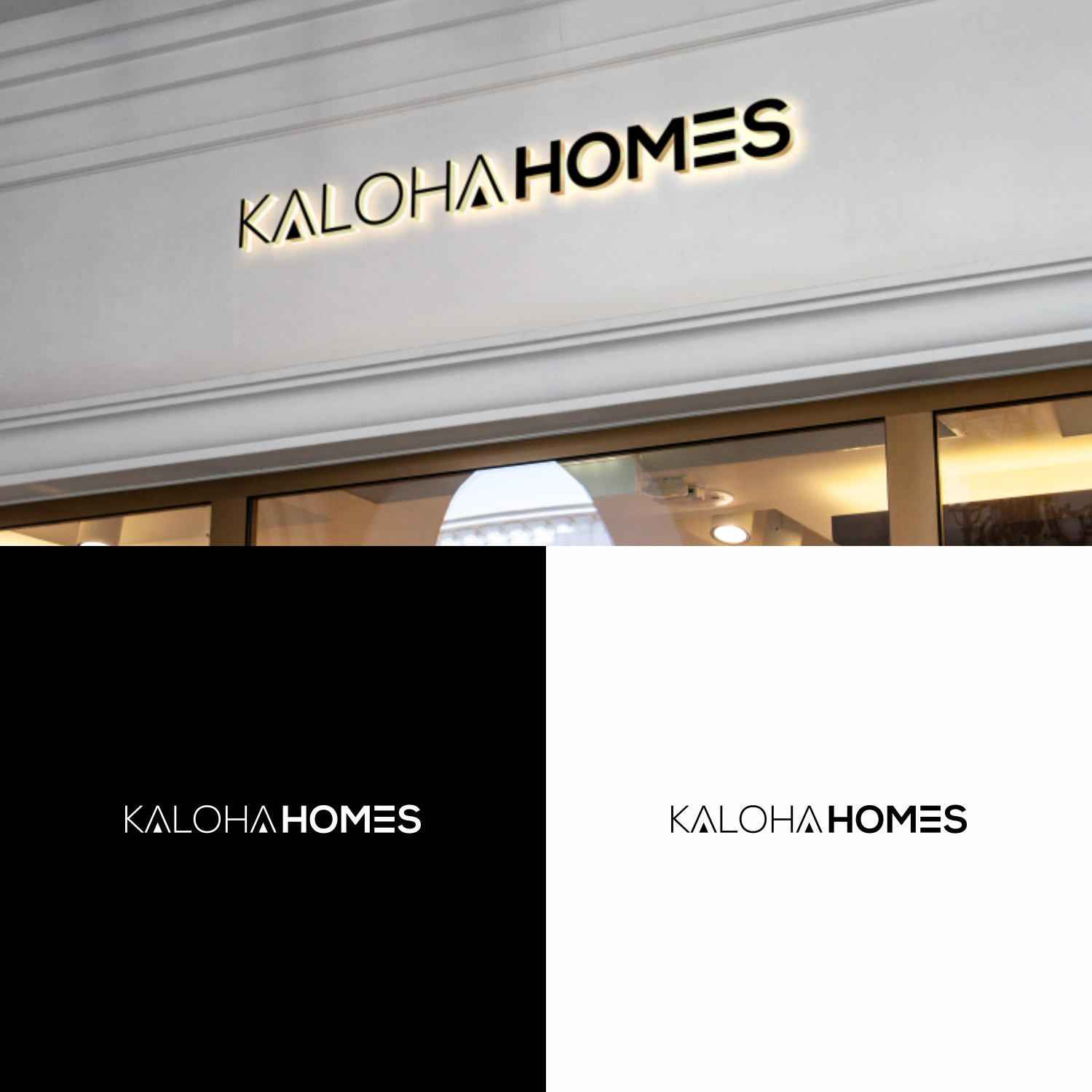 Logo Design by setyopras878 (kak chen) for Kaloha Homes | Design: #24663573