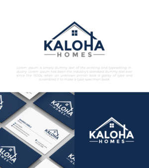 Logo Design by R.design for Kaloha Homes | Design: #24665294
