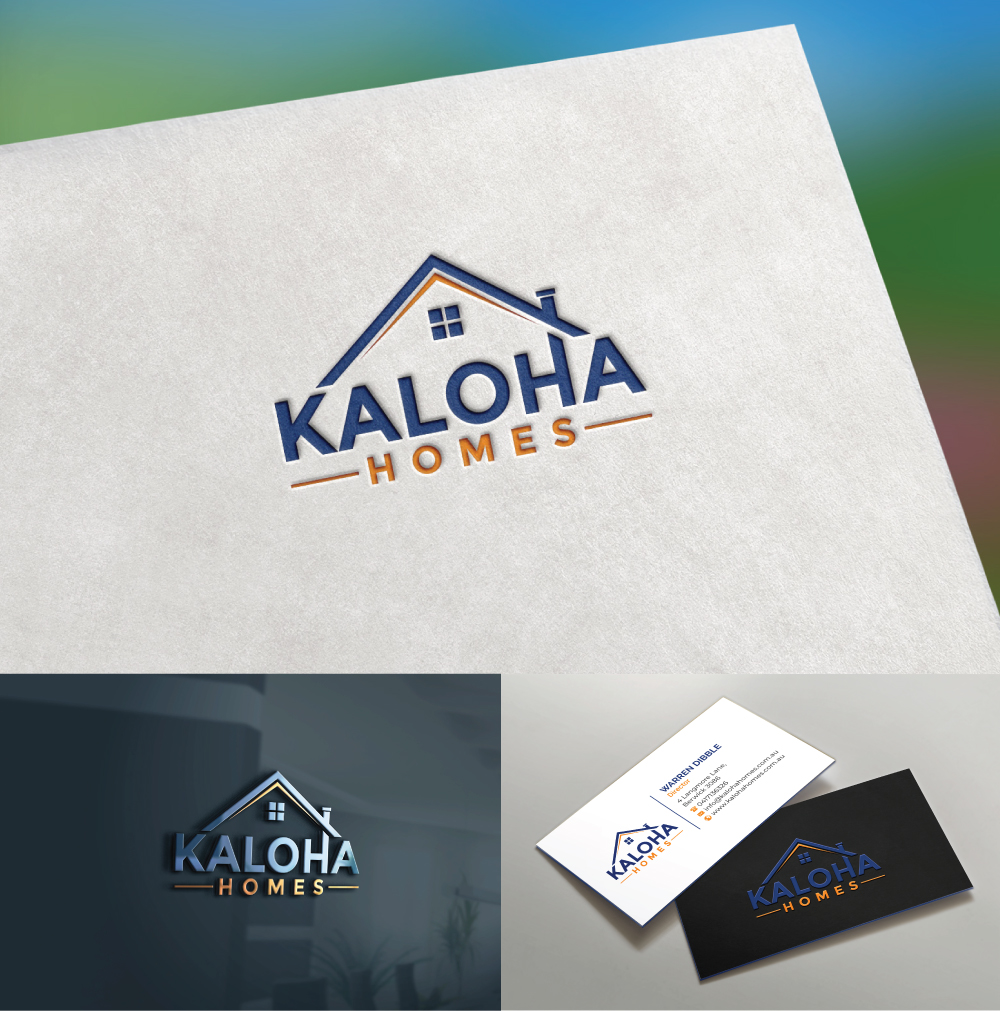 Logo Design by R.design for Kaloha Homes | Design #24665767