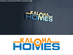 Logo Design by Rubia@ for Kaloha Homes | Design: #24670084