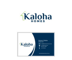 Logo Design by kimcam for Kaloha Homes | Design: #24711139