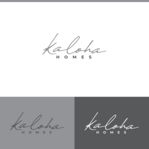 Logo Design by Ashikkhan521 for Kaloha Homes | Design: #24665230