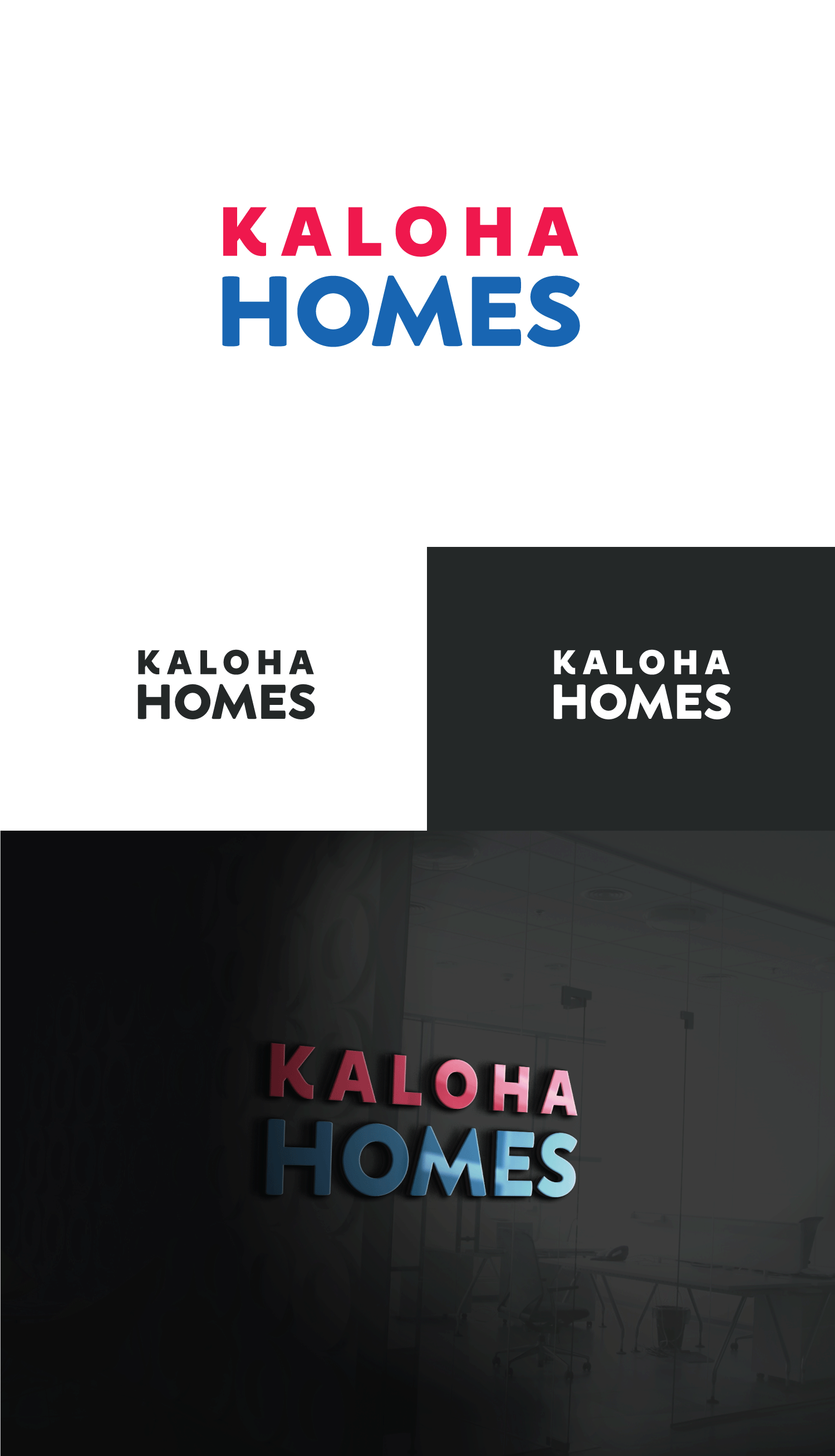 Logo-Design von bright design für Kaloha Homes | Design #24693447