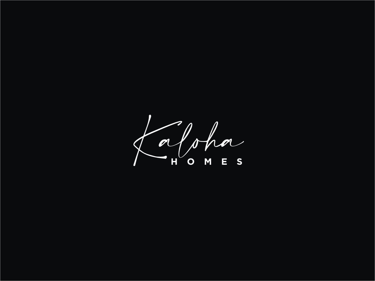 Logo Design by jssaan for Kaloha Homes | Design #24674624