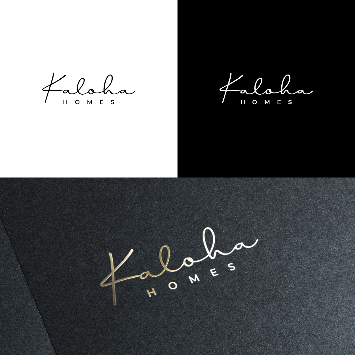 Logo Design by bharat0786 for Kaloha Homes | Design #24693614