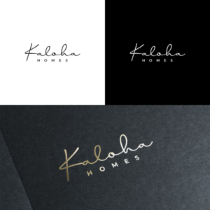 Logo Design by bharat0786 for Kaloha Homes | Design #24693614