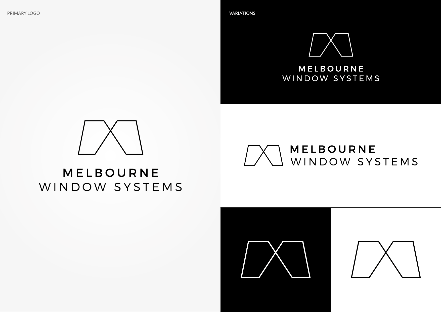 Logo-Design von CZP für Melbourne Frameless Glass | Design #24665050