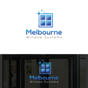 Logo Design by Deziners Zone for Melbourne Frameless Glass | Design: #24673406