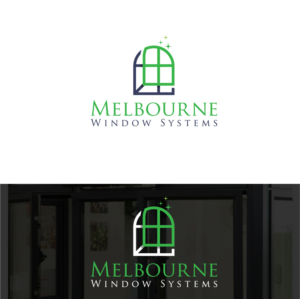 Logo Design by Deziners Zone for Melbourne Frameless Glass | Design: #24673407