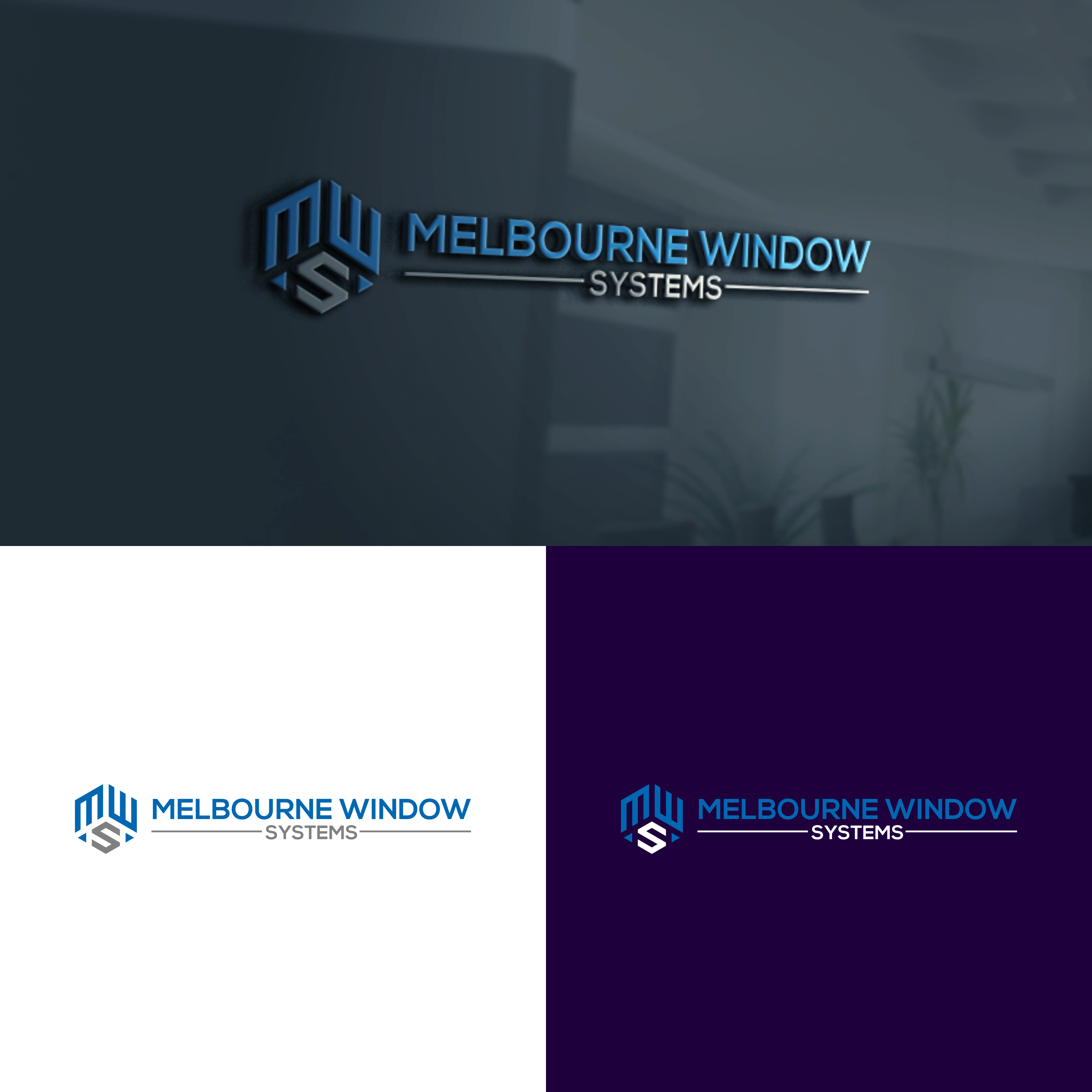 Logo-Design von larasati für Melbourne Frameless Glass | Design #24671844