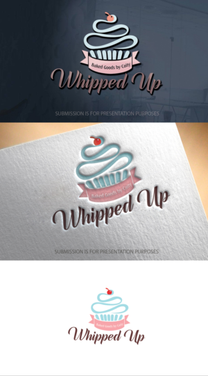 LOGO: Whipped Up     BYLINE: Baked Goods by Caity | Logo Design by graphicevolution