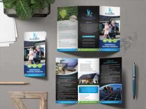 Bluebird Company Flyer - RV Solar and Residential Solar | Diseño de Flyer por alex989