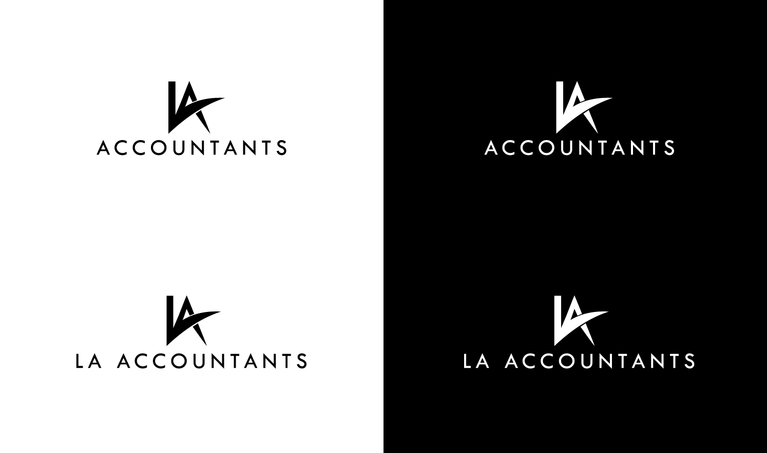 Logo Design by Synthi for LA Accountants | Design #24672618