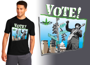 T-shirt Design by Al Pech for NSTYLE FASHIONS  | Design: #24670521