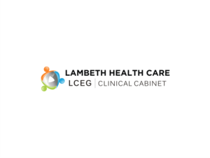 Lambeth Health Care, LCEG, Clinical Cabinet  | Logo Design by R16