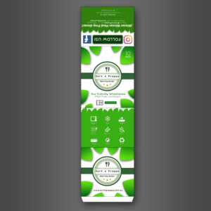 Packaging sleeve for food containers | Design Emballage par davidsantacruz7