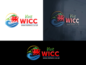 Visit WICC | Logo-Design von Slant Line Media
