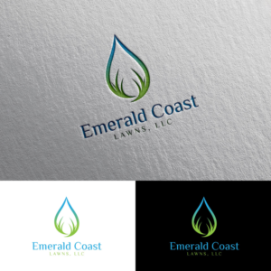 Emerald Coast Lawns, LLC. | Logo Design by Rii