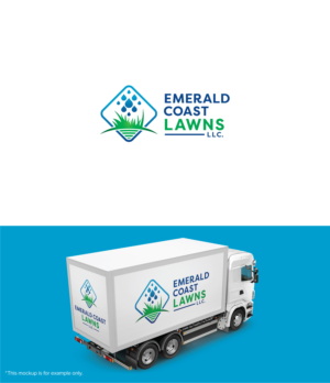 Emerald Coast Lawns, LLC. | Logo Design by phosphorus