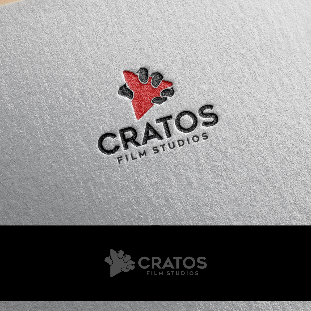 Diseño de Logo por Arham Hidayat para CRATOS Film Studios | Diseño #24693240