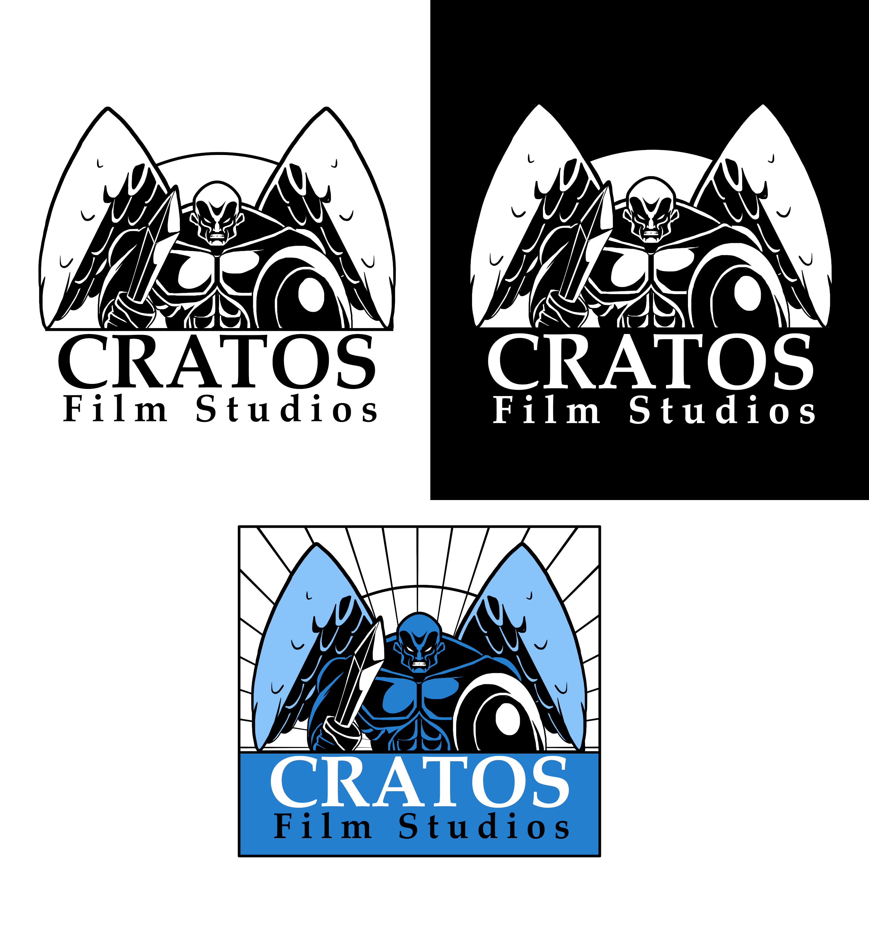 Diseño de Logo por Tomi Ax para CRATOS Film Studios | Diseño #24672779