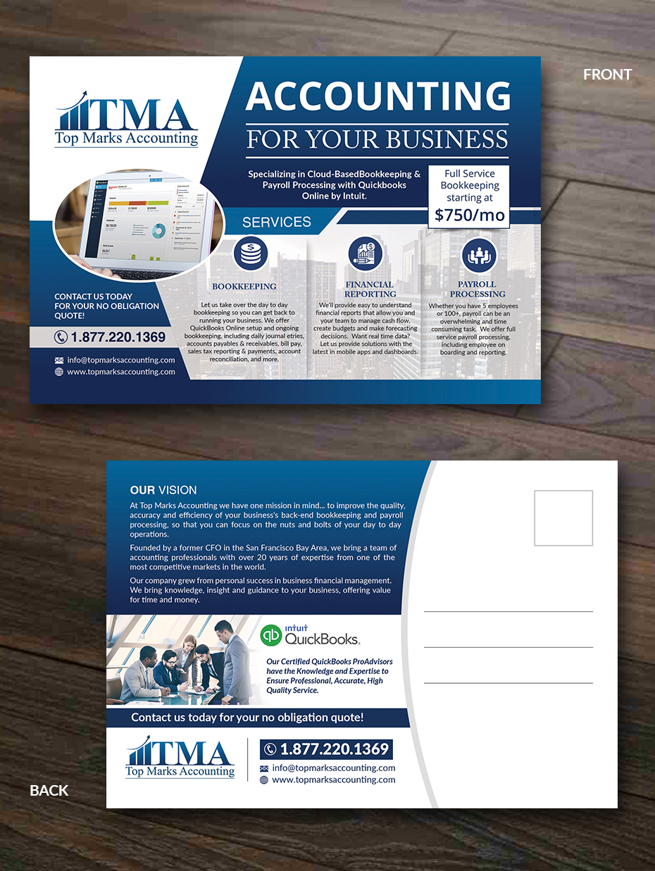 Postcard Design by innovative earth for this project | Design #24673375