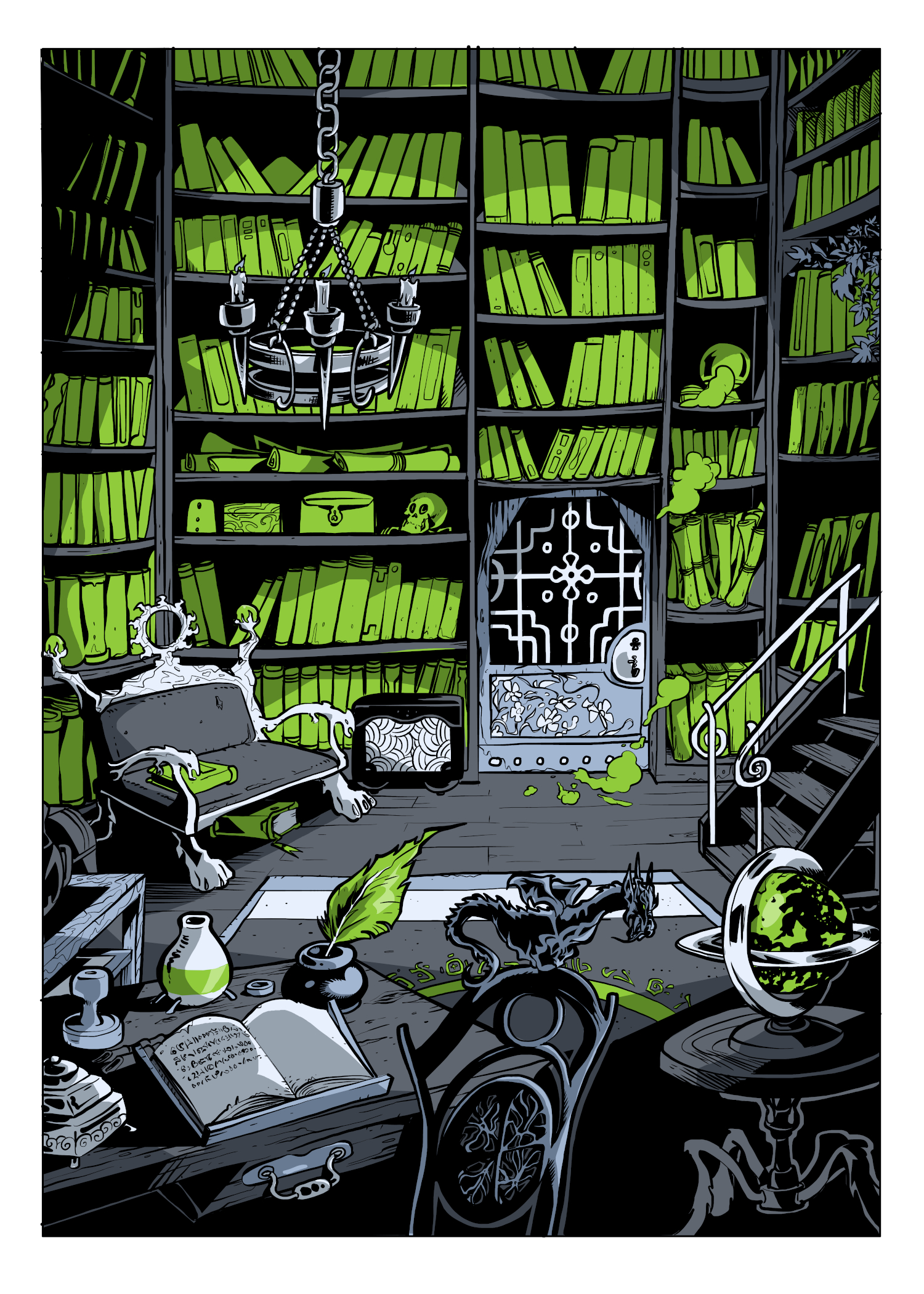 Illustration Design by Tomi Ax for Tim Krause | Design #24694206