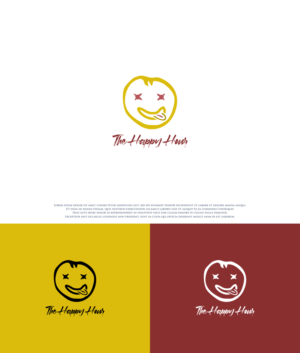 Just the happy face w/ a mustard type yellow and redish tongue | Design de Logo par siti MWDesign