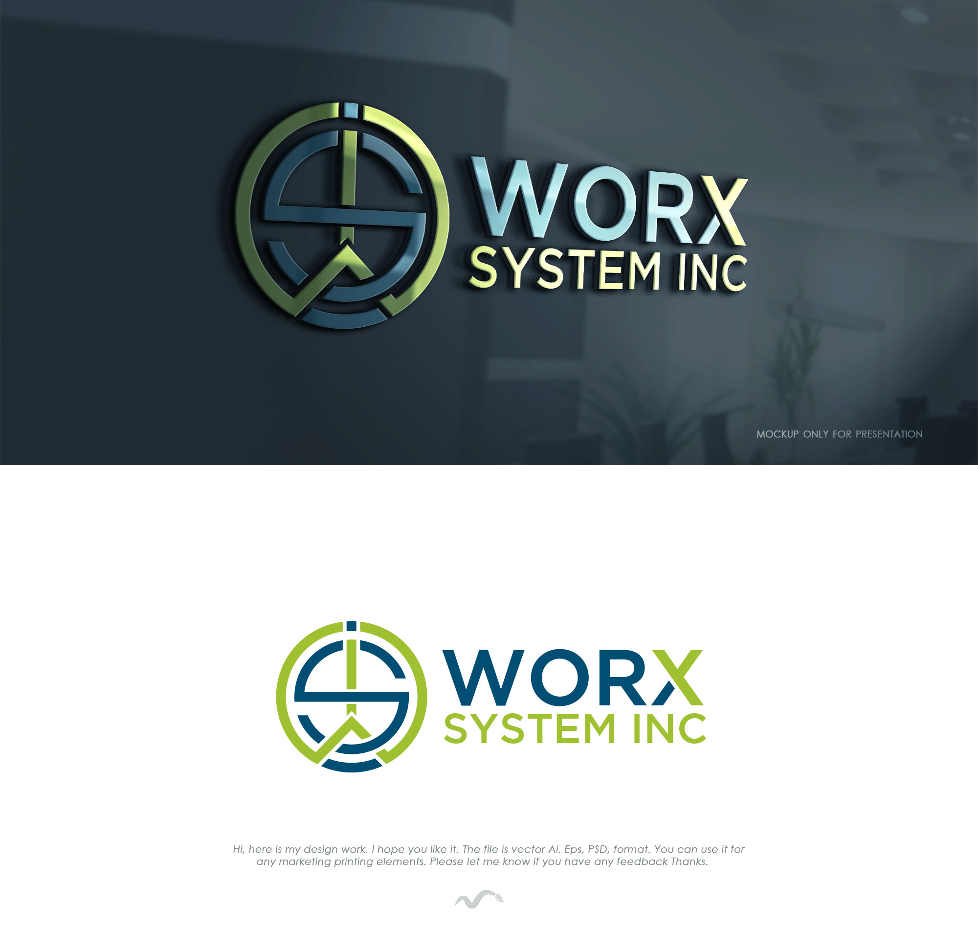Logo Design by Mono.co for Worksite Benefit Services LLC | Design #24675846