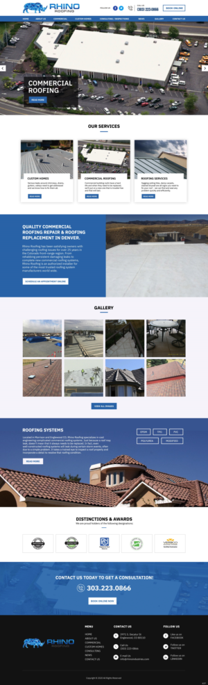 Web Design by pb for Rhino Industries Inc. | Design: #24685779