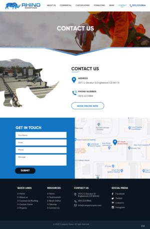 Web Design by pb for Rhino Industries Inc. | Design: #24720818