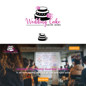 Wedding Cake Sales Guru | Logo Design by Graphic Bricks
